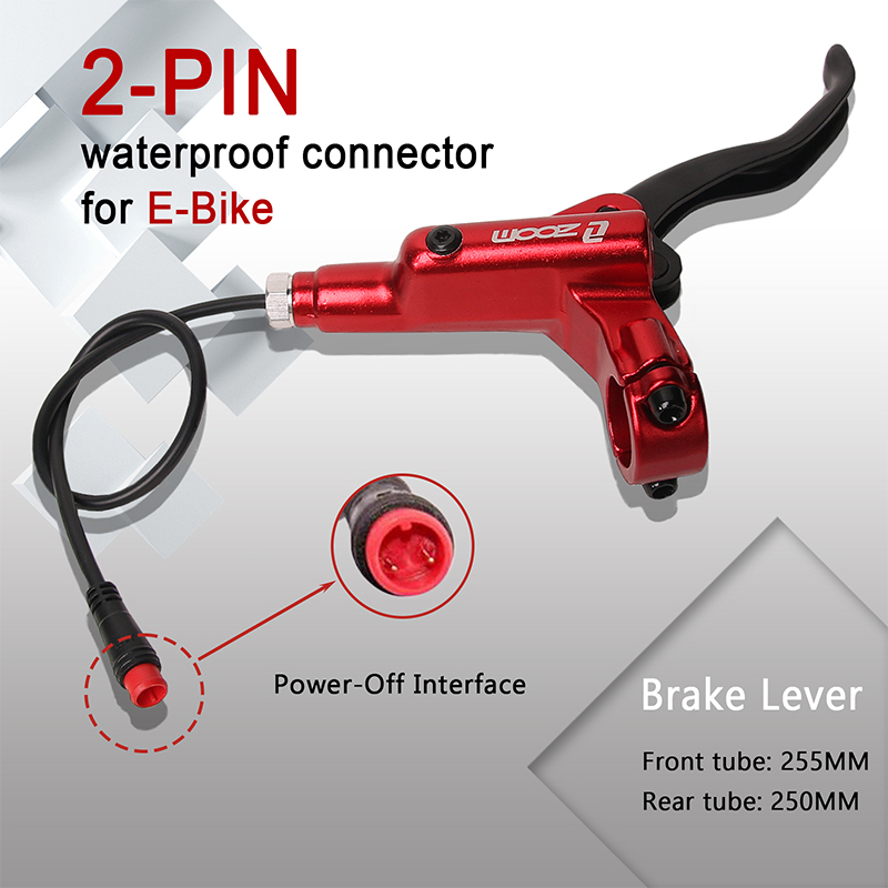 ZOOM HB-876E Electric Bicycle  - огляд і ціна Zoom Hydraulic Brake 4 Piston E-Scooter