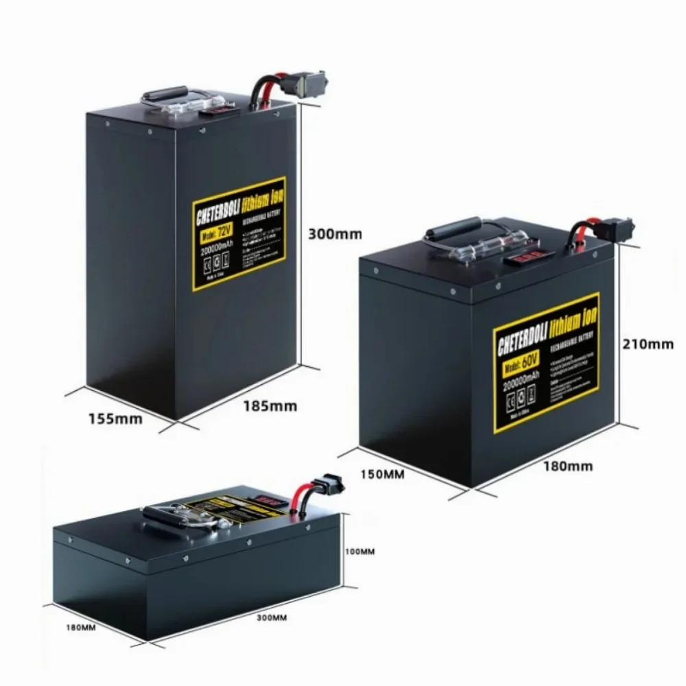 Aleaivy 60V 72V Ebike Lithium  - огляд і ціна 72V 30Ah Lifepo4 Battery Pack