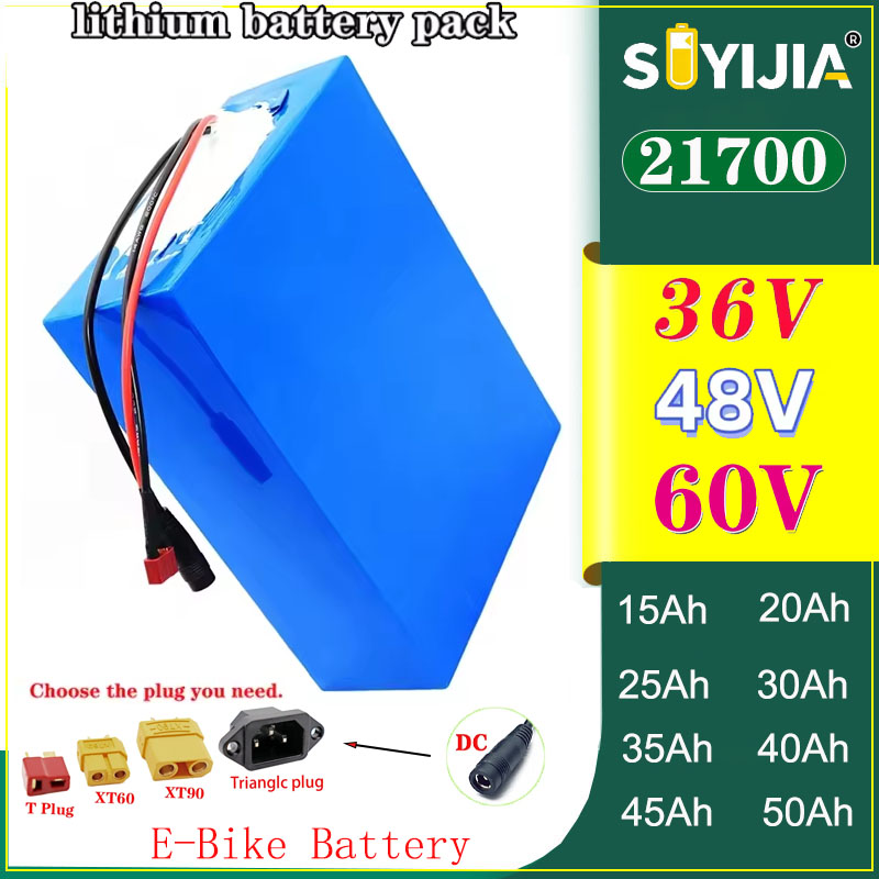 36V 48V 60V 50ah 35ah 20ah 25a - огляд і ціна 60V 30Ah 21700 Battery Pack