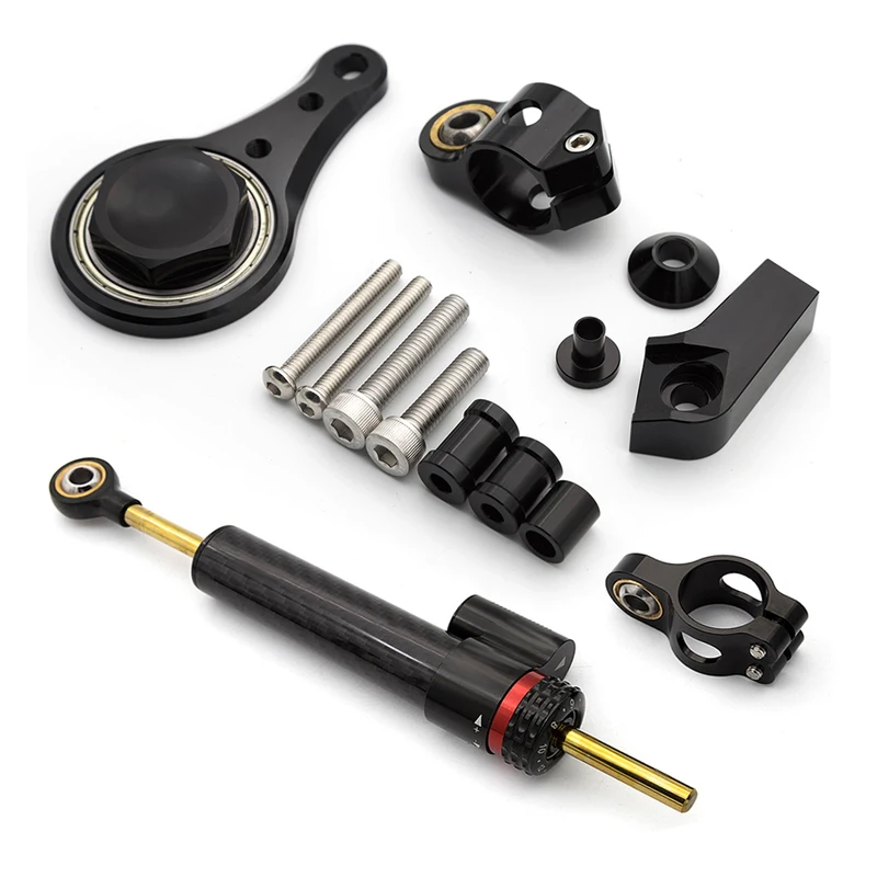 For Kawasaki Ninja ZX-6R ZX636 - огляд і ціна Steering Damper Stabilizer Kit Cnc