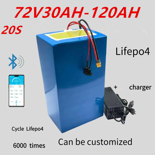 72V High Capacity Lithium Ion  - огляд і ціна 72V 30Ah Lifepo4 Battery Pack
